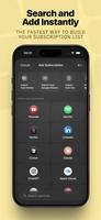 Screenshot 4 of Subscriptions