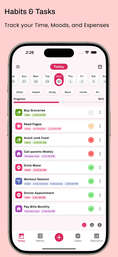 HabitGenius screenshot 1