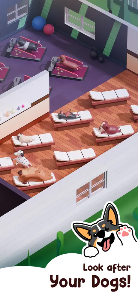 Dog Hotel Tycoon - iOSGods.com screenshot 3