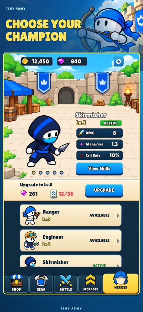 Tiny Army ✨ screenshot 2