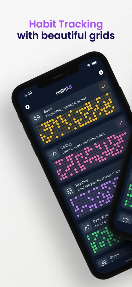 HabitKit screenshot 1