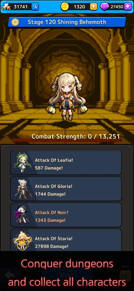Idle RPG Starlight Chronicle - iOSGods.com screenshot 3