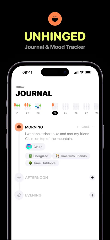 Mood Tracker: UNHINGED screenshot 1