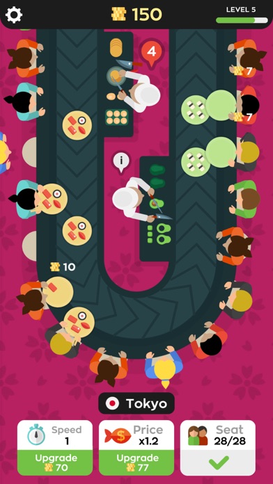 Sushi Bar Idle - iOSGods.com screenshot 4