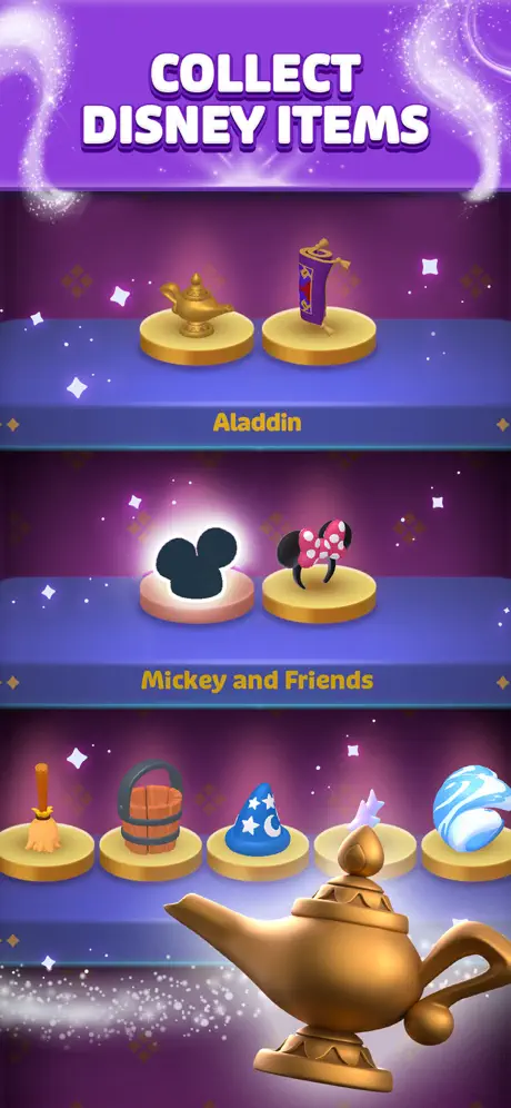 Disney Match3D - iOSGods.com screenshot 4