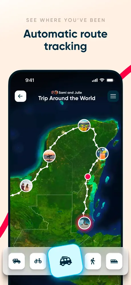 Polarsteps screenshot 3