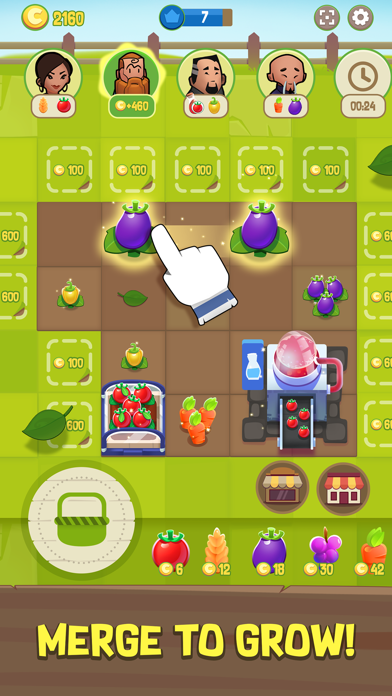 Merge Farm! - iOSGods.com screenshot 2