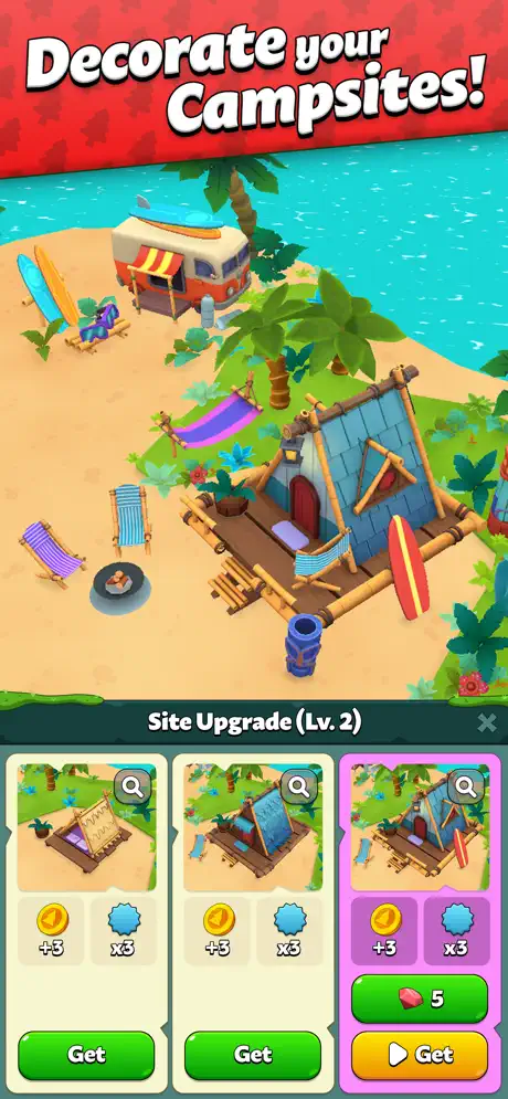 Happy Campers - iOSGods.com screenshot 3