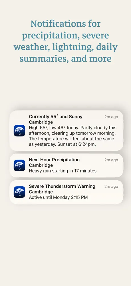 Acme Weather screenshot 4