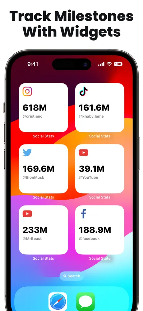 Social Stats screenshot 2