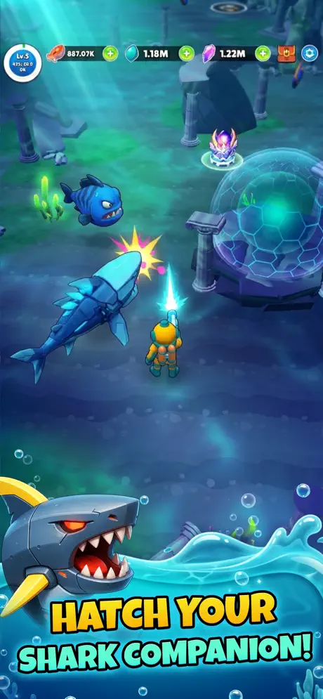 Aqua Hero : Deep Survival ✨ screenshot 3