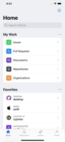 Screenshot 1 of GitHub