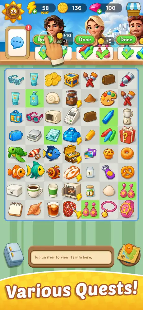Merge Beach - iOSGods.com screenshot 4