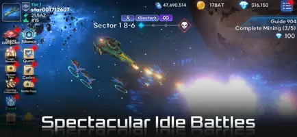 Darkstar: Idle RPG screenshot 3
