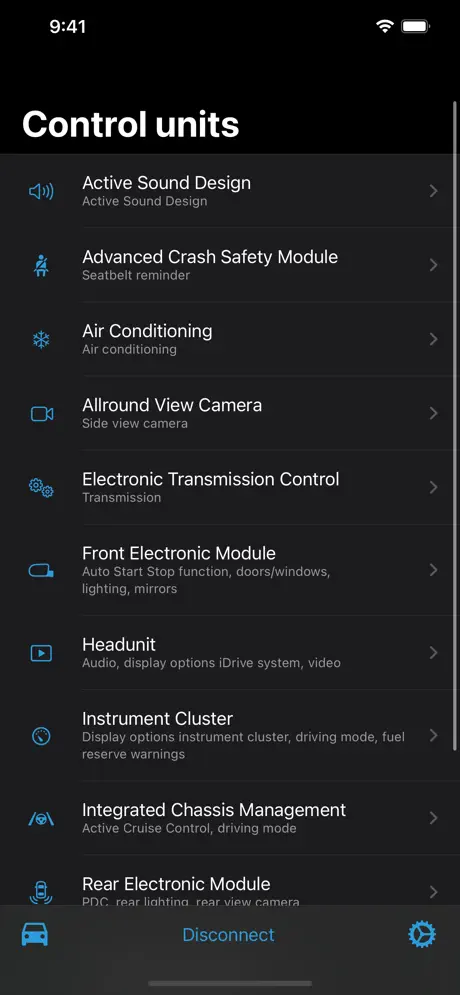 BimmerCode screenshot 2