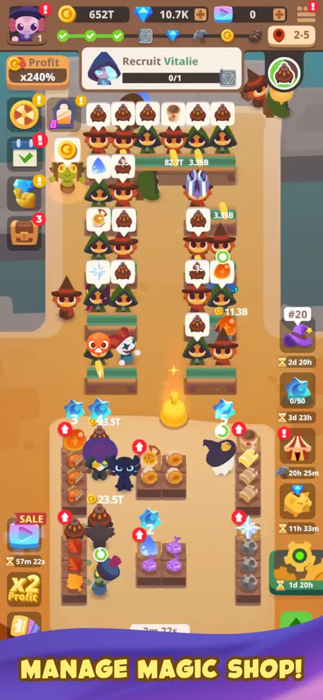 MagiLotls: Idle Wizard Tycoon ✨ screenshot 3