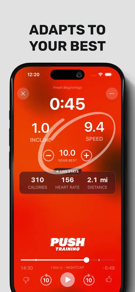 Push Training screenshot 2