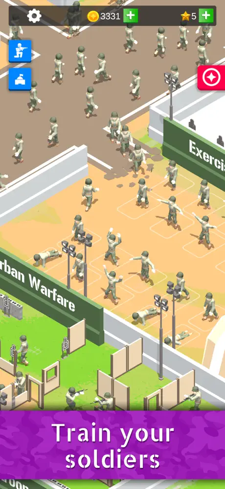 Idle Army Base - iOSGods.com screenshot 4