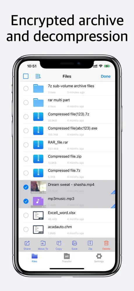 Unzip screenshot 2