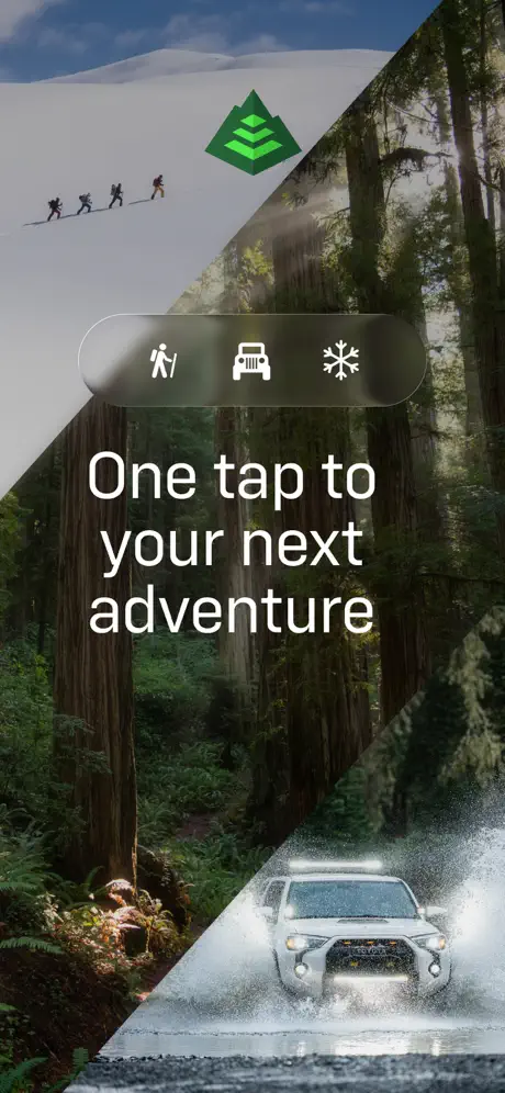Gaia GPS screenshot 1