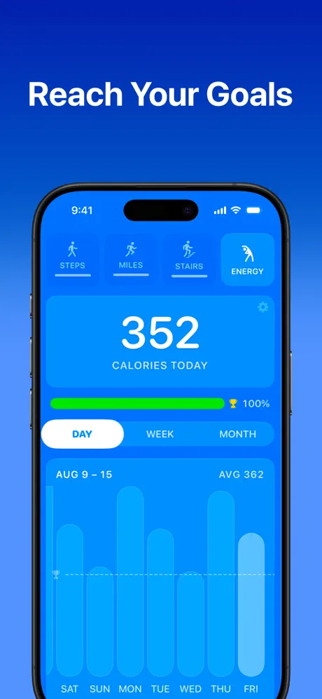 Steps: Step Counter, Pedometer screenshot 4