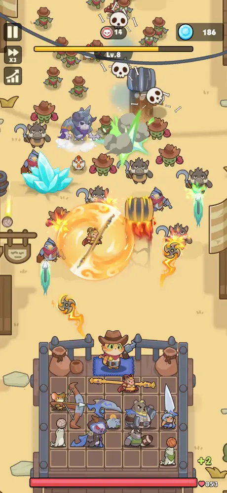 Rumble Paws - iOSGods.com screenshot 2