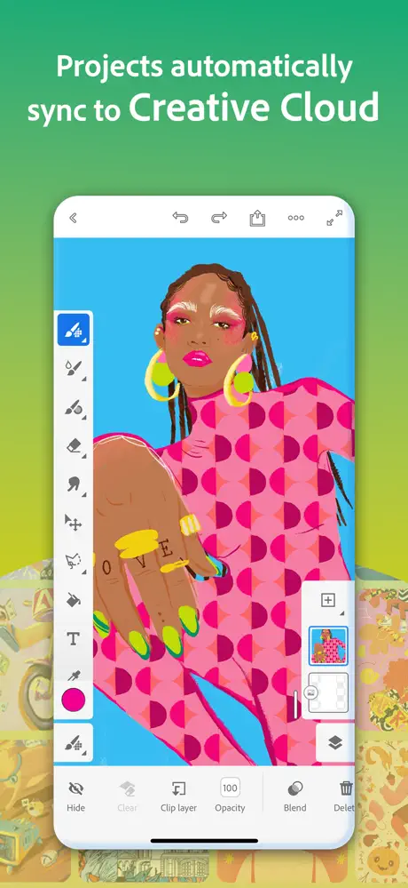Adobe Fresco screenshot 4