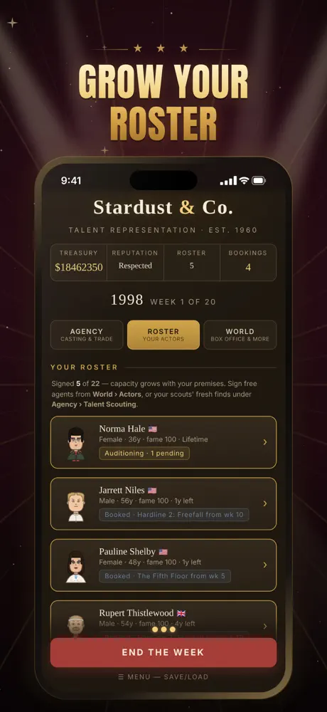 Hollywood Talent Tycoon ✨ screenshot 5