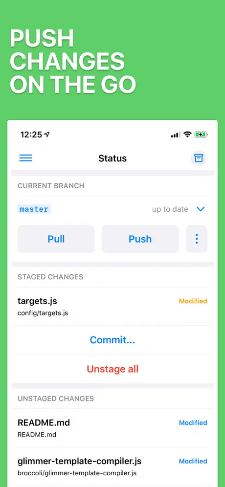 PolyGit Git Client screenshot 2
