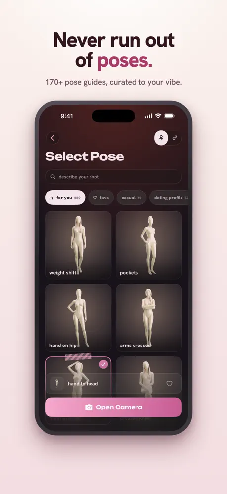 PosePal screenshot 1