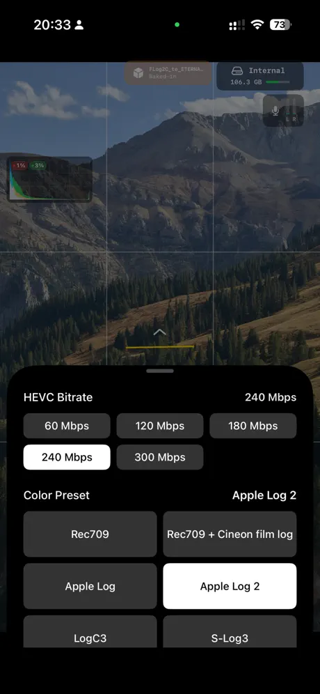 LogCam screenshot 5