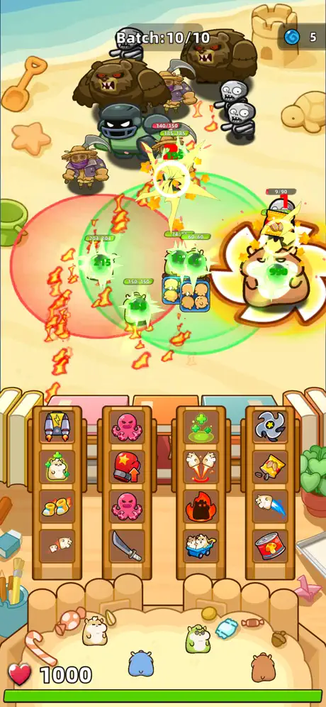 Cute & Tough: Hamster Defense - iOSGods.com screenshot 1
