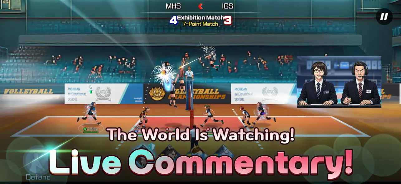 VolleyGirls screenshot 1