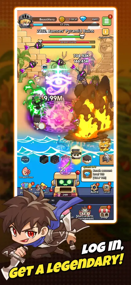 Beast Heroes - iOSGods.com screenshot 1