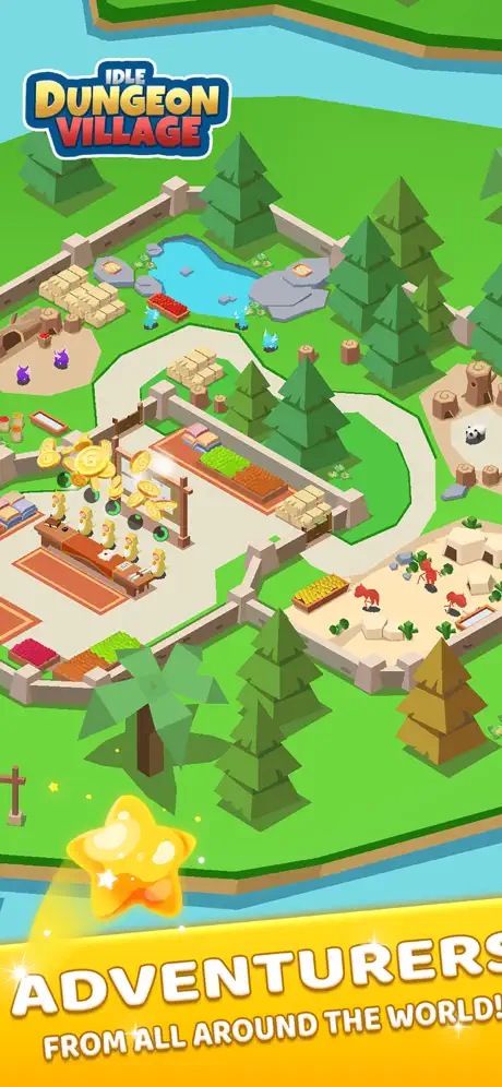 Idle Dungeon Village screenshot 4