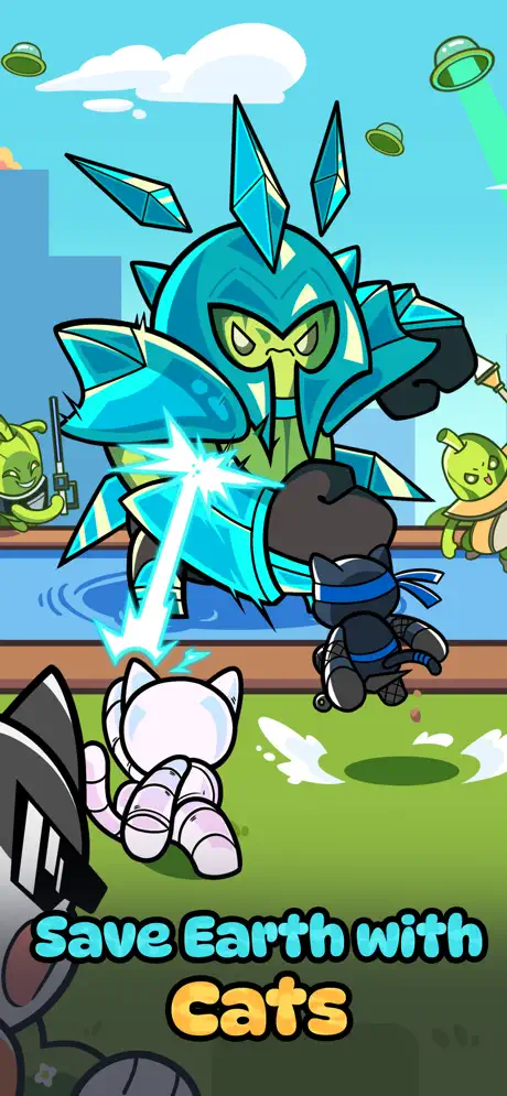 Cat vs Cucumber - iOSGods.com screenshot 2