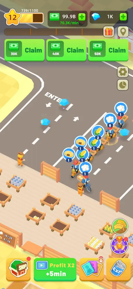 Farmland Tales:Idle Life - iOSGods.com screenshot 3