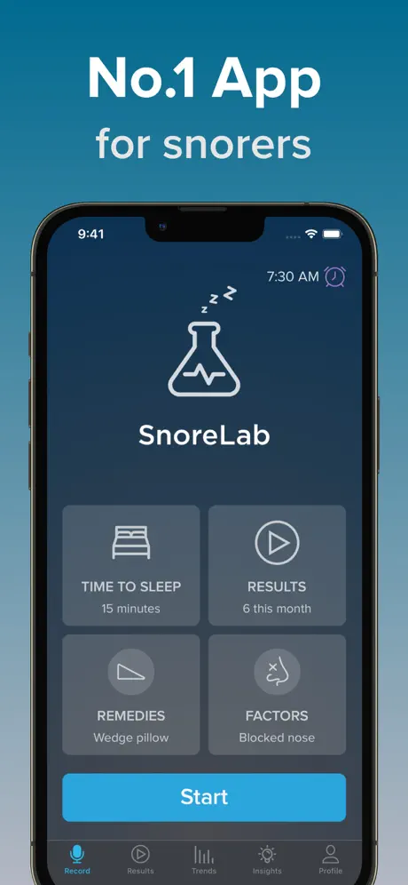 SnoreLab screenshot 3