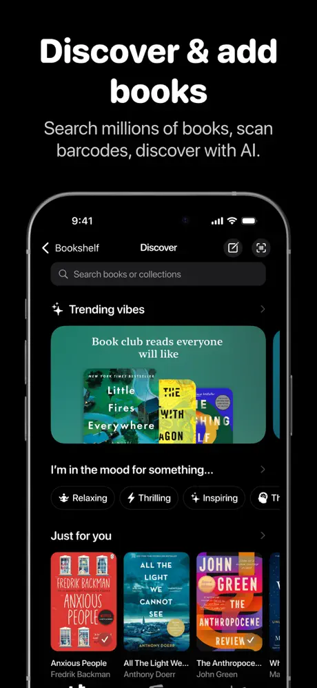 Bookshelf screenshot 2