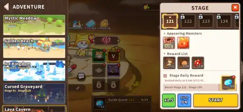 Animal Quest : Idle RPG - iOSGods.com screenshot 3