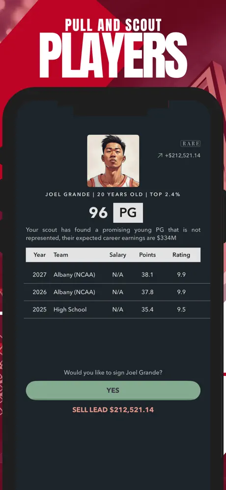 Basketball Agent ✨ screenshot 3