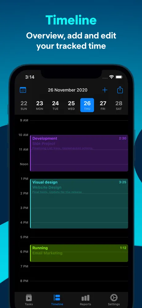 Timemator: Time Tracking screenshot 2