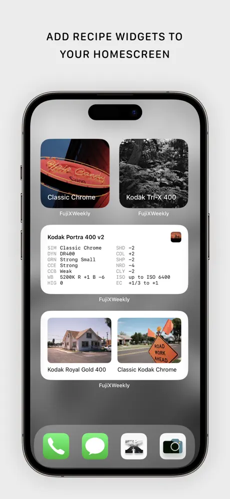 Fuji X Weekly — Film Recipes screenshot 5