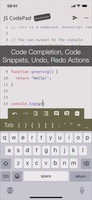 Screenshot 1 of JS CodePad