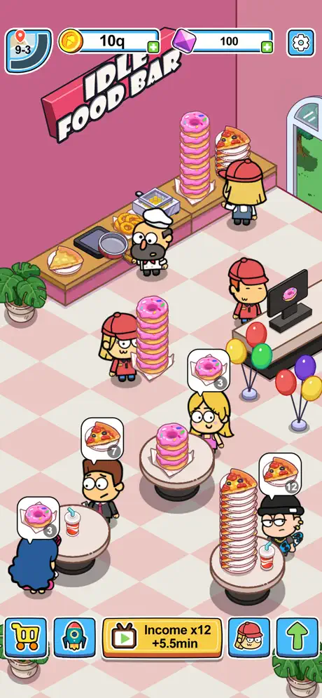 Idle Food Bar ✨ screenshot 3