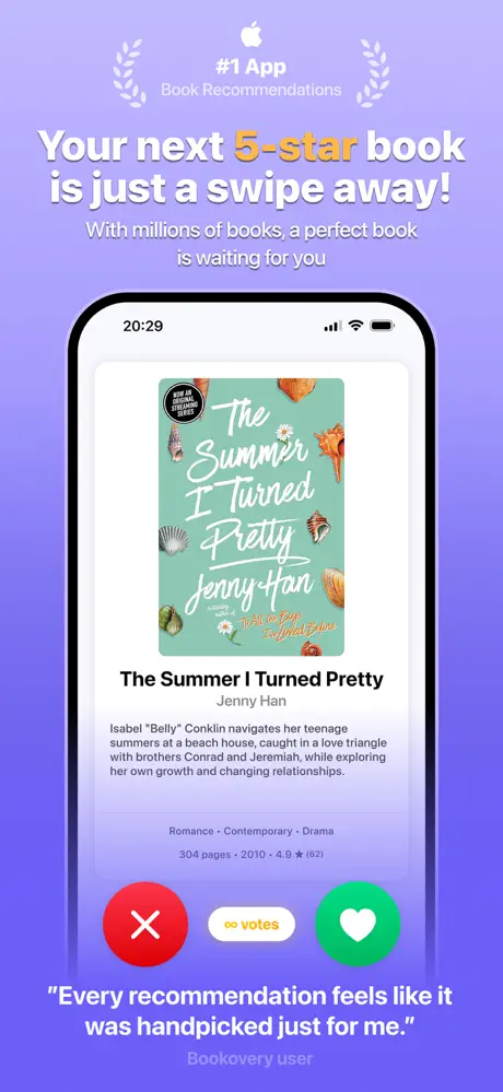 Bookovery screenshot 1