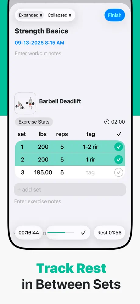 Simple Workout Log - IRONOTES screenshot 4