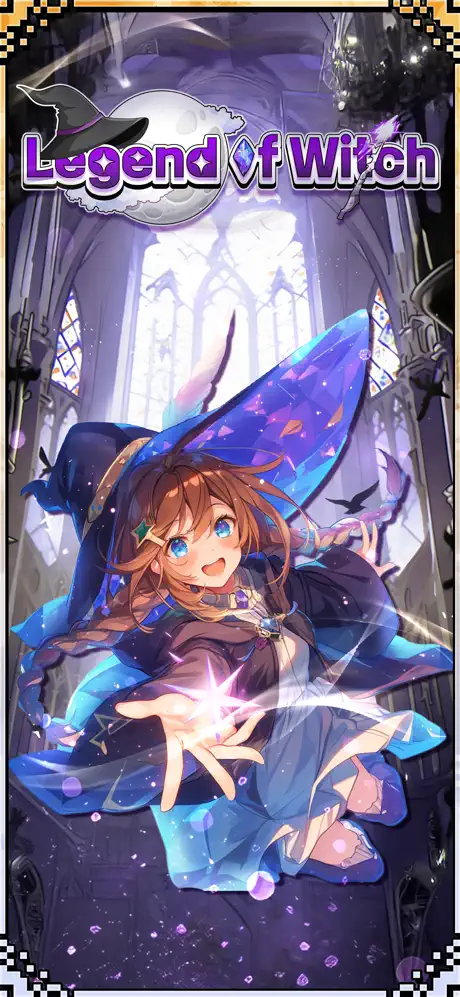 Legend of Witch : Idle RPG ✨ screenshot 1