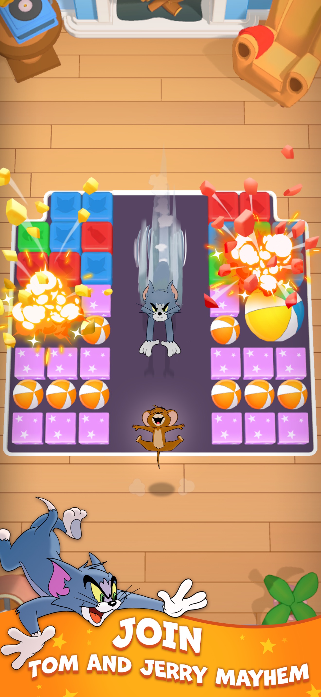 Tom and Jerry Blast screenshot 1
