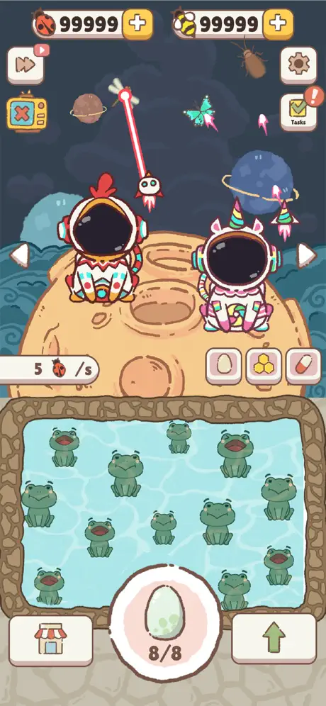 Frog Idle ✨ screenshot 4